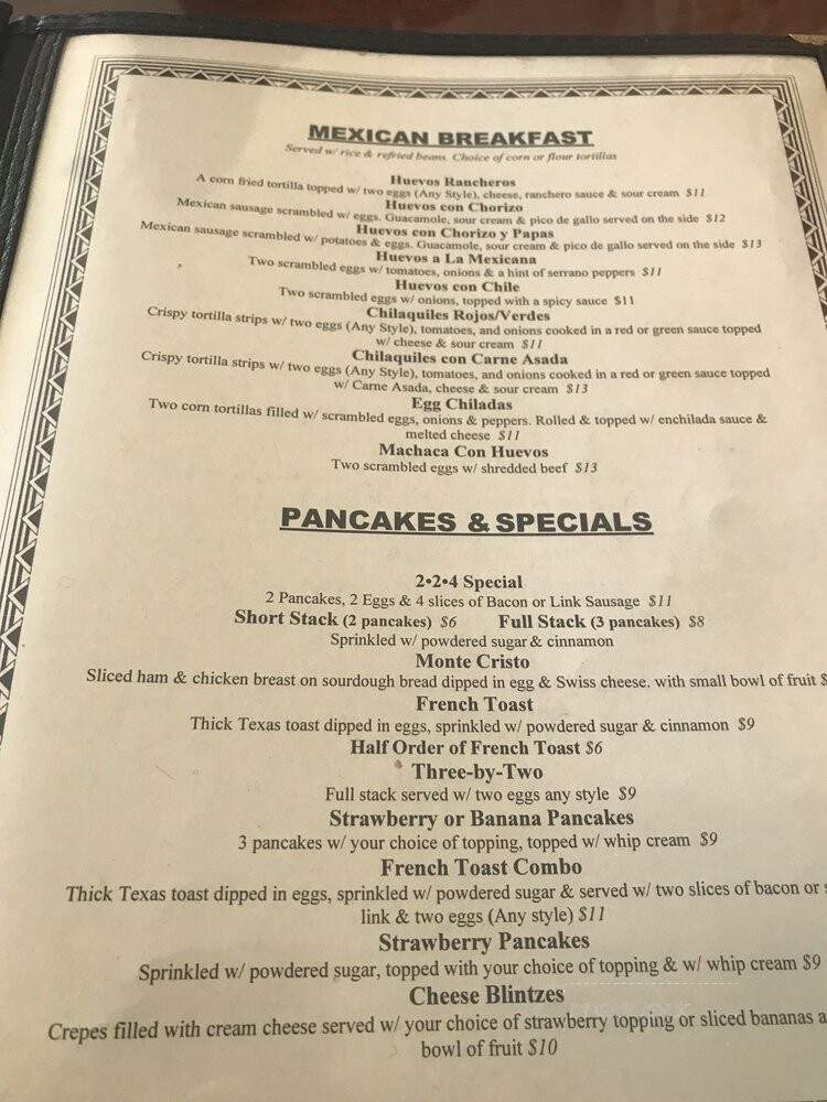 Tortilla Flats - Rio Vista, CA menu_pic
