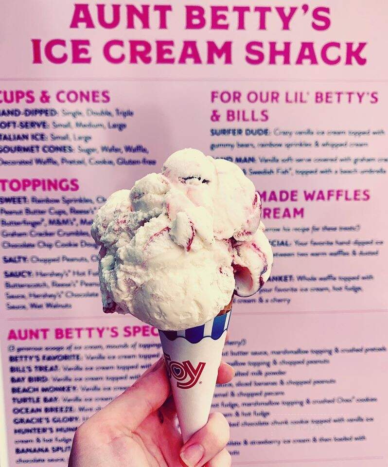 Aunt Betty's Ice Cream Shack - Ocean City, NJ menu_pic