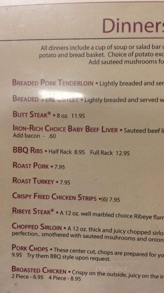 Rose Garden Cafe & Pizzeria - Watertown, WI menu_pic