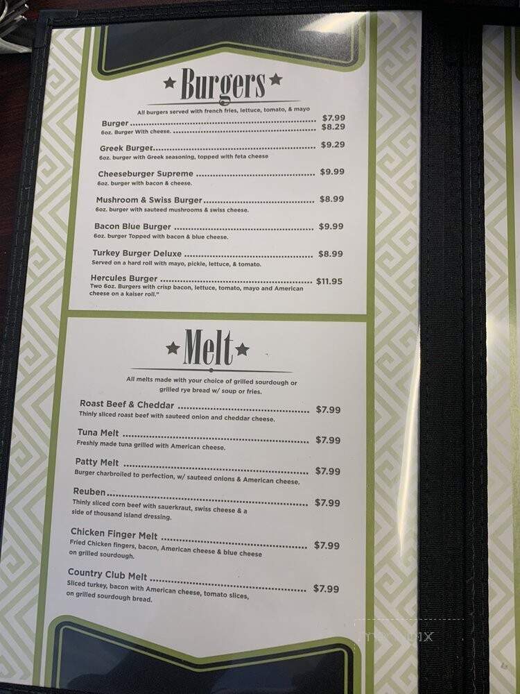 Olive Leaf Family Restaurant - Lockport, NY menu_pic