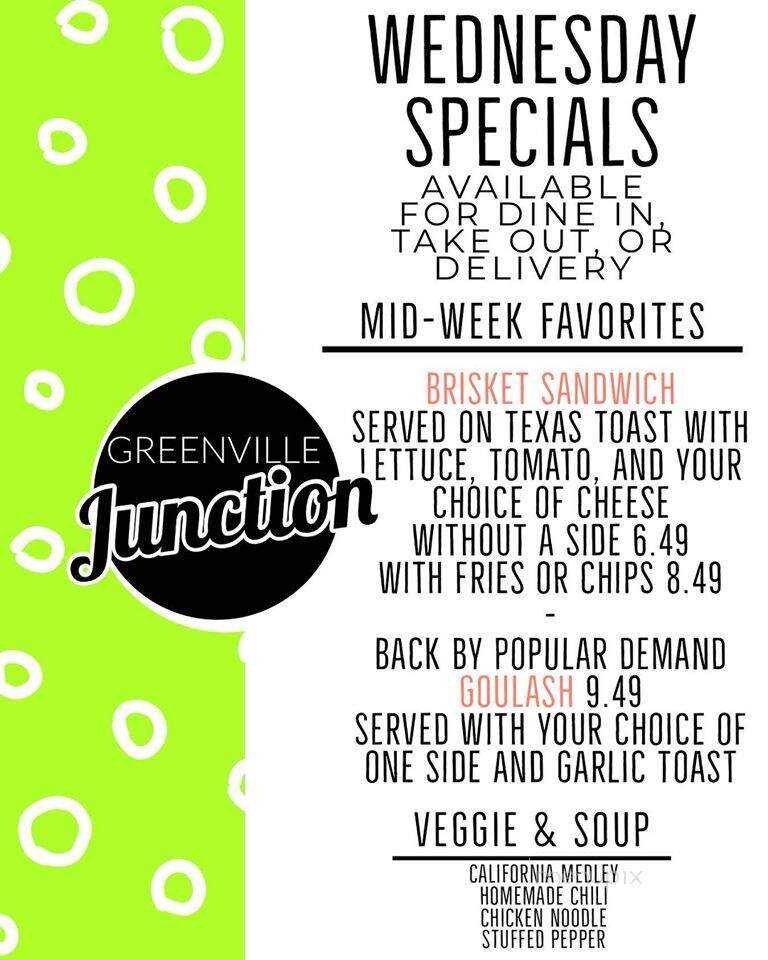 Greenville Junction - Greenville, PA menu_pic