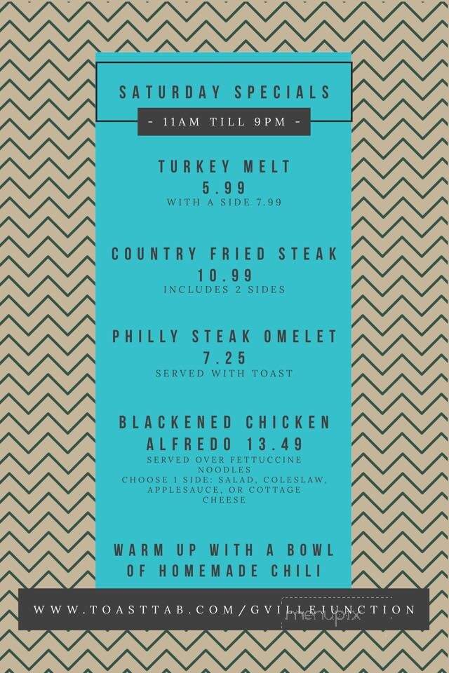 Greenville Junction - Greenville, PA menu_pic