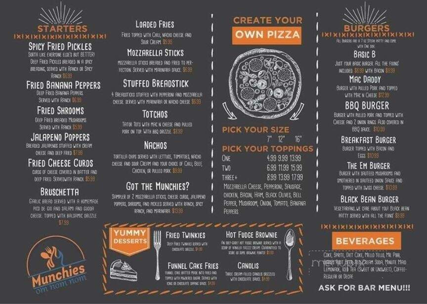 Munchies - Shelbyville, IN menu_pic