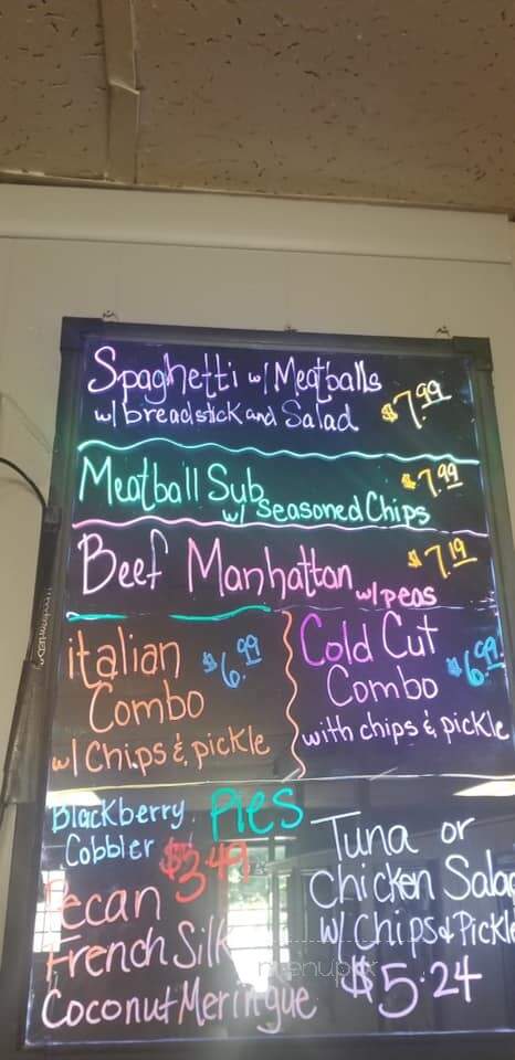 Pauls Tavern - Bicknell, IN menu_pic