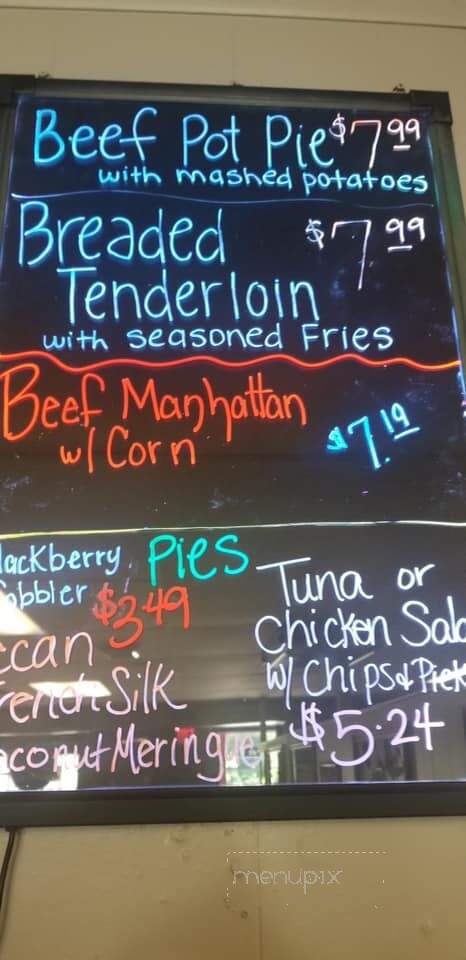Pauls Tavern - Bicknell, IN menu_pic