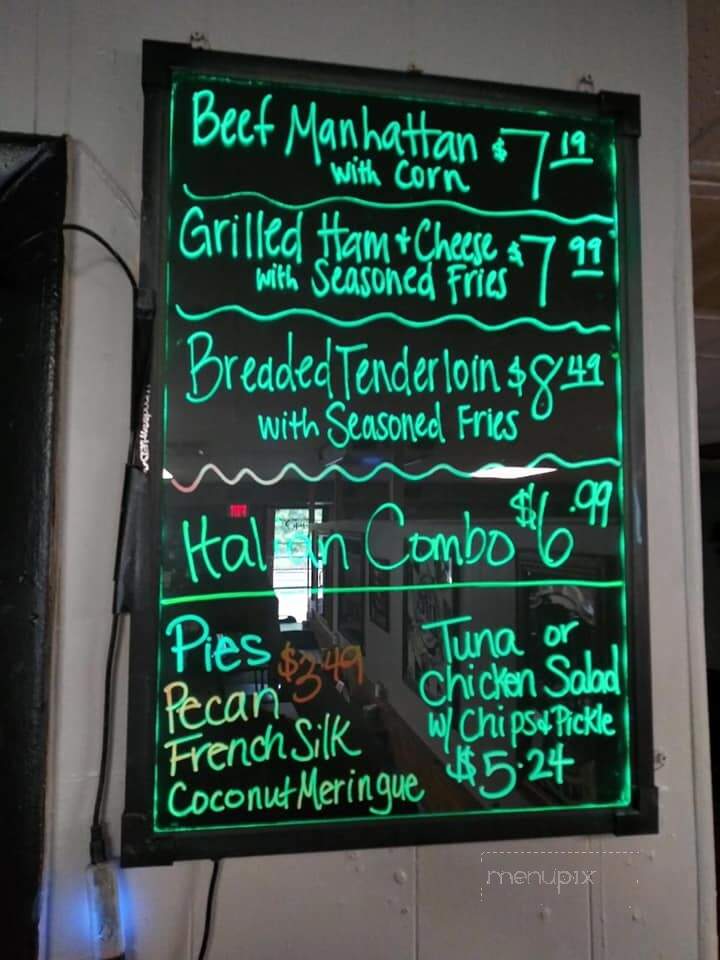 Pauls Tavern - Bicknell, IN menu_pic