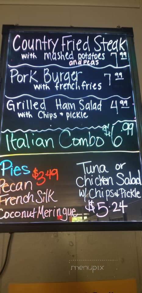 Pauls Tavern - Bicknell, IN menu_pic