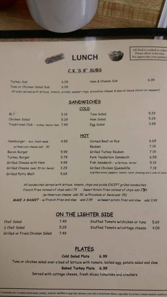 Chicken King - Hernando, FL menu_pic
