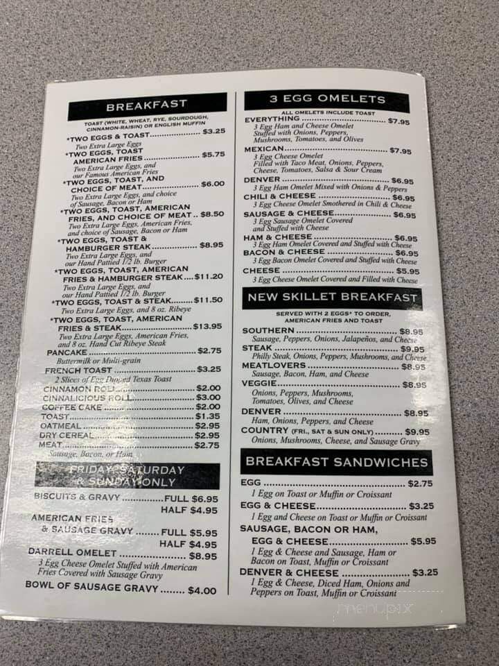 Darrell's A Family Tradition - Monticello, IA menu_pic