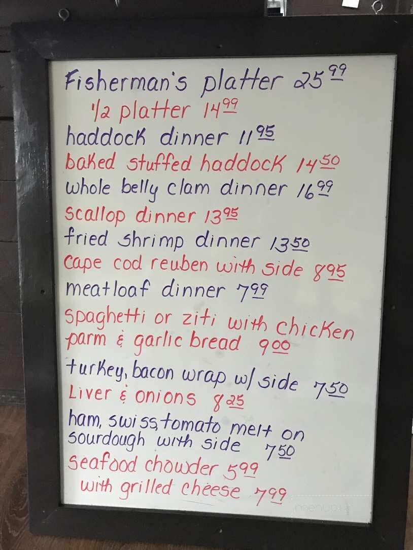 Dad's - Charlton, MA menu_pic