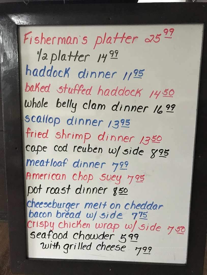 Dad's - Charlton, MA menu_pic