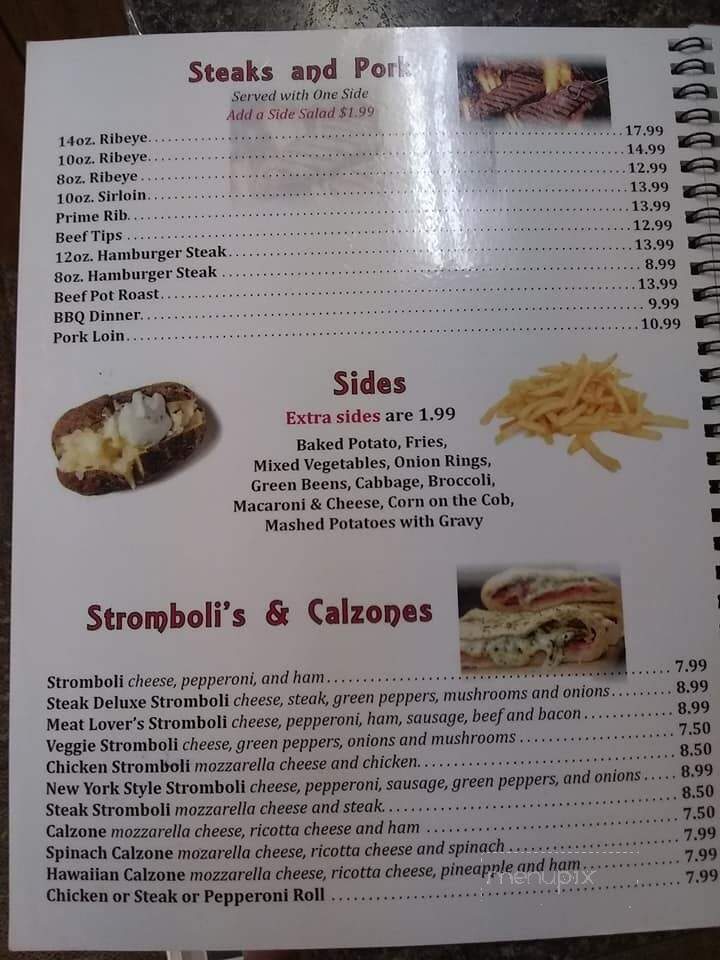 Roma's Italian Restaraunt - South Boston, VA menu_pic