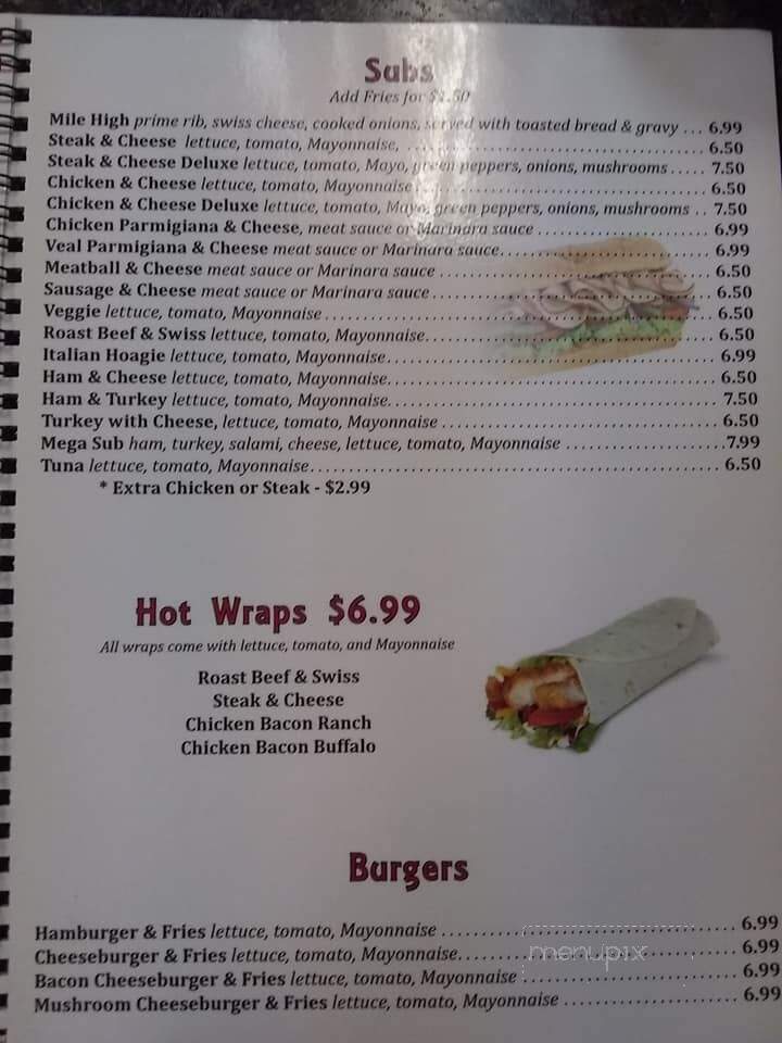 Roma's Italian Restaraunt - South Boston, VA menu_pic