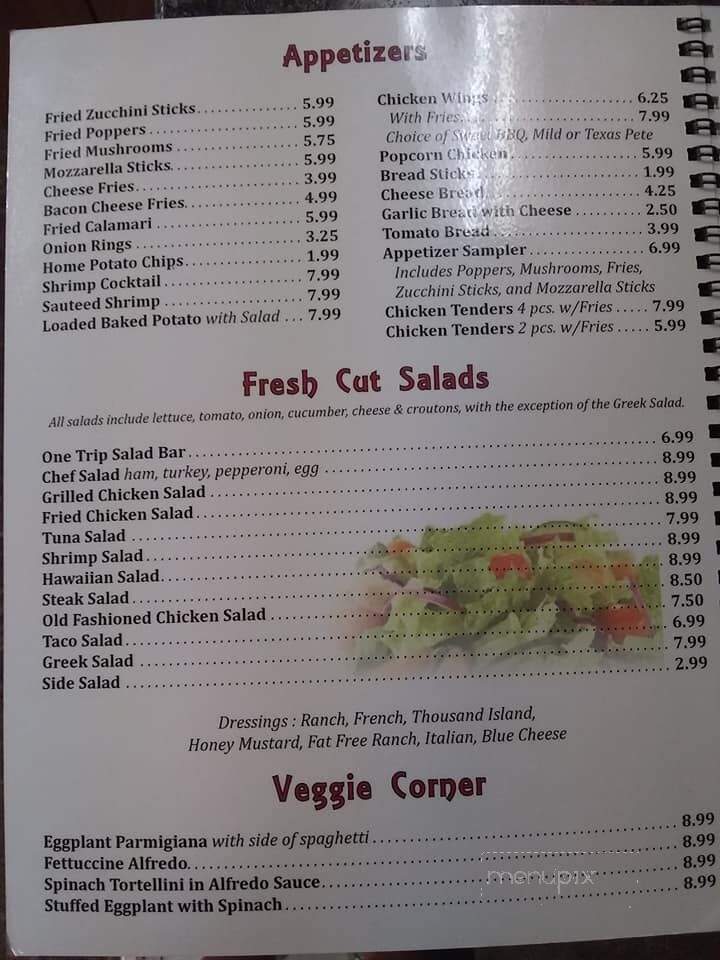 Roma's Italian Restaraunt - South Boston, VA menu_pic