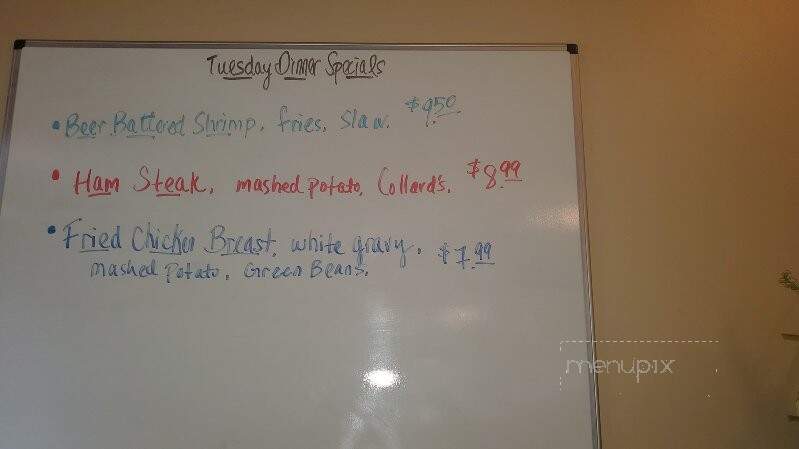 Frisby's Restaurant - Powhatan, VA menu_pic