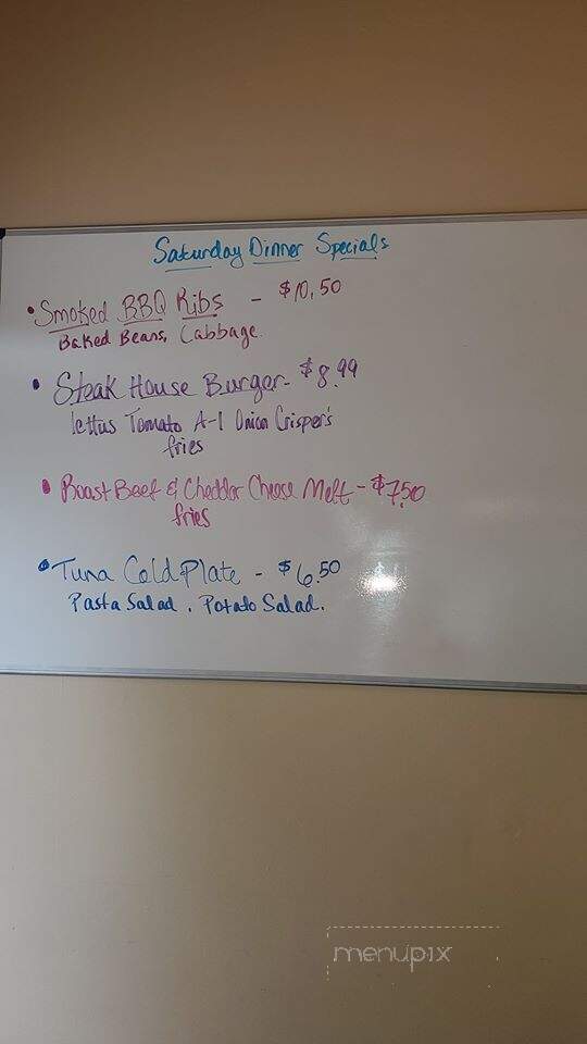 Frisby's Restaurant - Powhatan, VA menu_pic