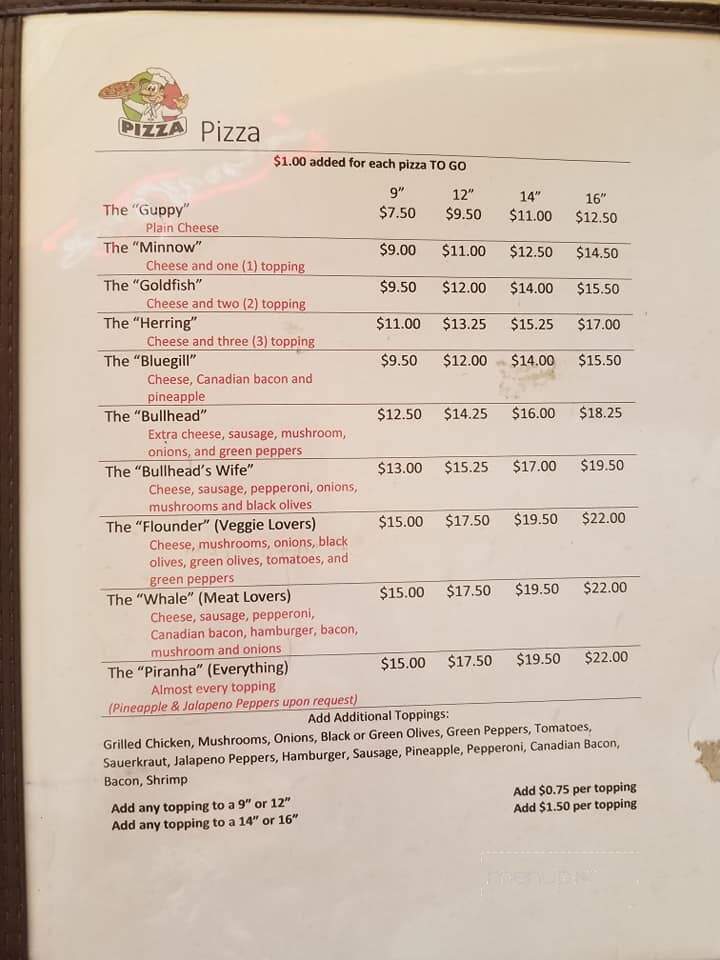 Dockside Pub & Grille - Beaver Dam, WI menu_pic