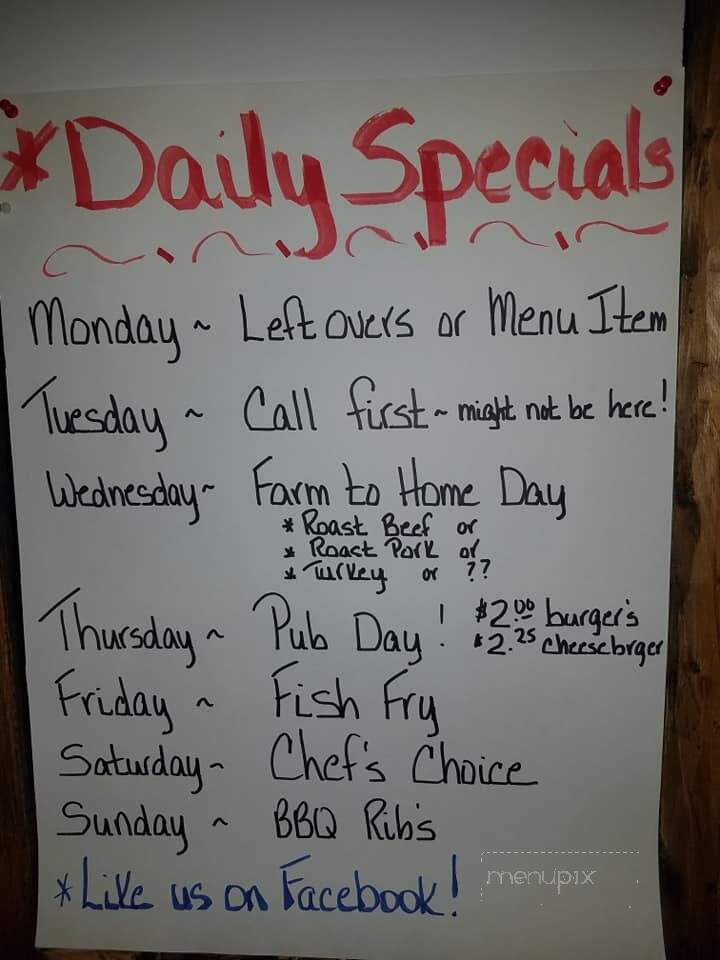 Dockside Pub & Grille - Beaver Dam, WI menu_pic