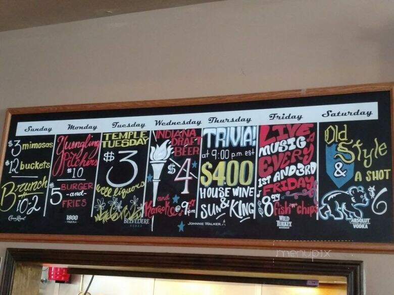 Tick Tock Lounge - Indianapolis, IN menu_pic