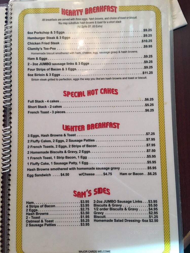 Clamity Jae's - Portland, OR menu_pic