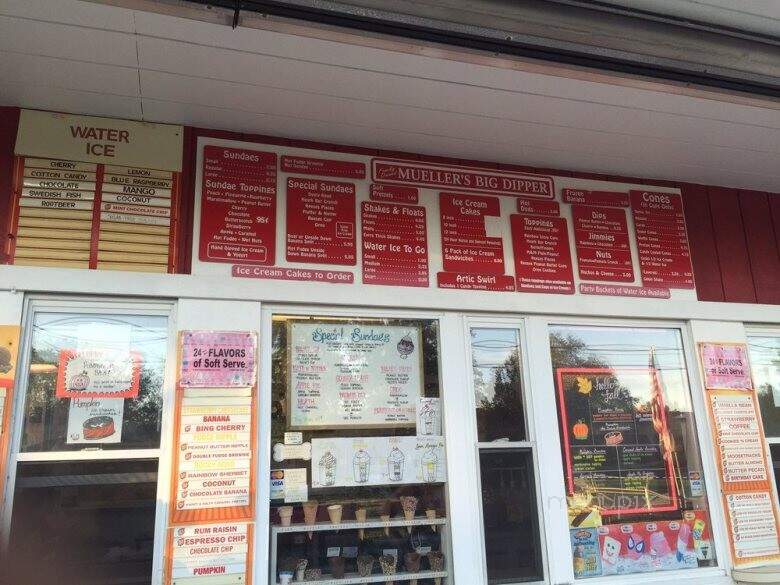 Mueller's Sugar Cone - Lindenwold, NJ menu_pic