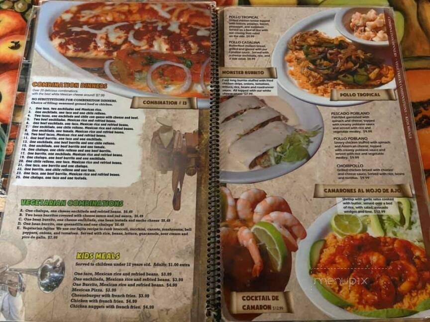 Los Mariachis - Scottsville, KY menu_pic