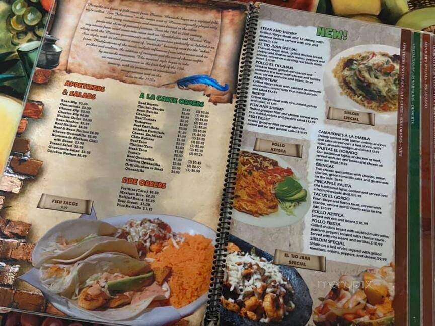 Los Mariachis - Scottsville, KY menu_pic