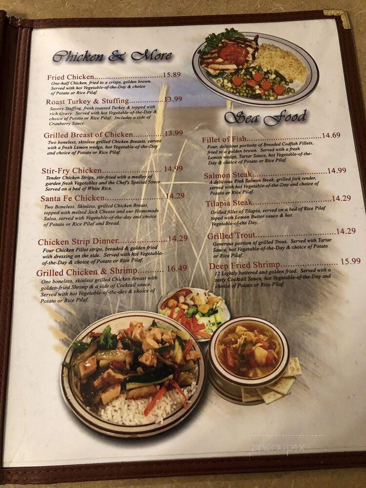 Kristy's Family Restaurant - Ridgecrest, CA menu_pic