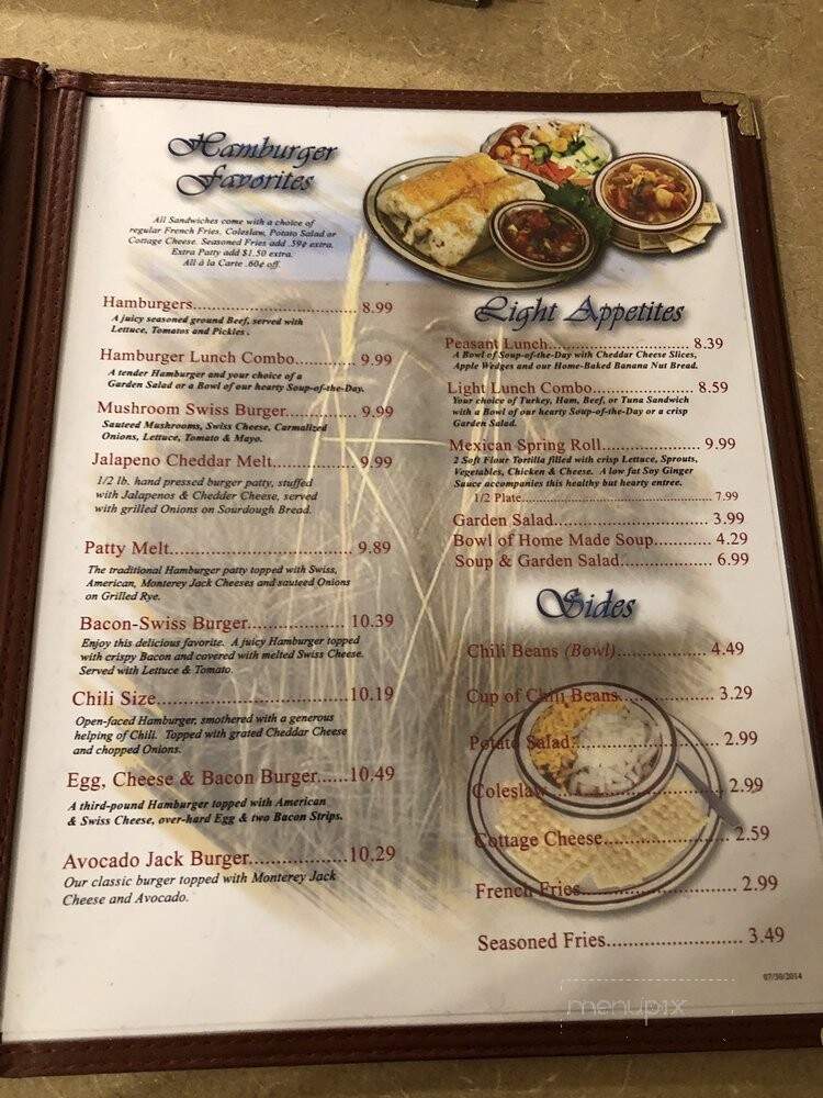 Kristy's Family Restaurant - Ridgecrest, CA menu_pic