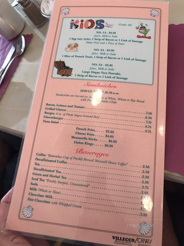 Pompeo's Restaurant - North Wildwood, NJ menu_pic