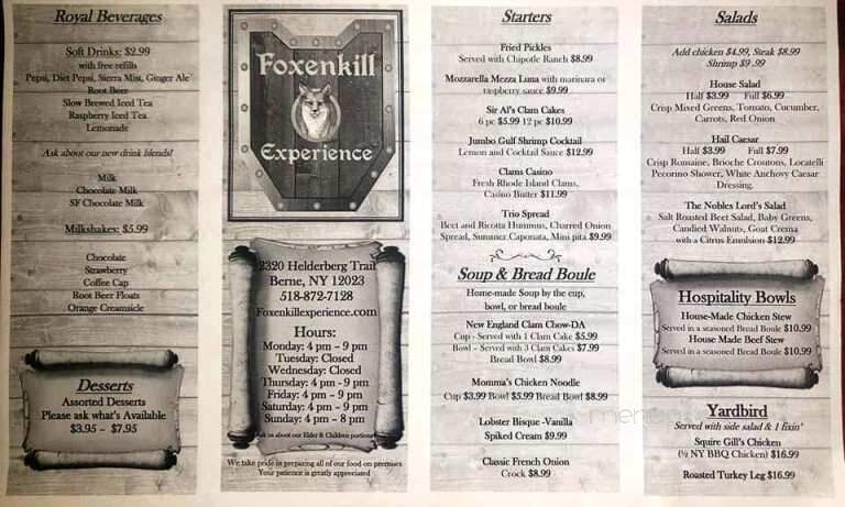 Foxenkill Tavern - Berne, NY