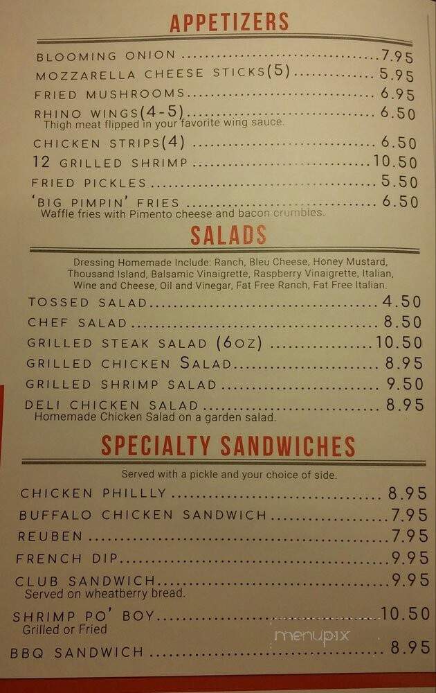 Buttermilk's BBQ and Catering - Chester, SC menu_pic
