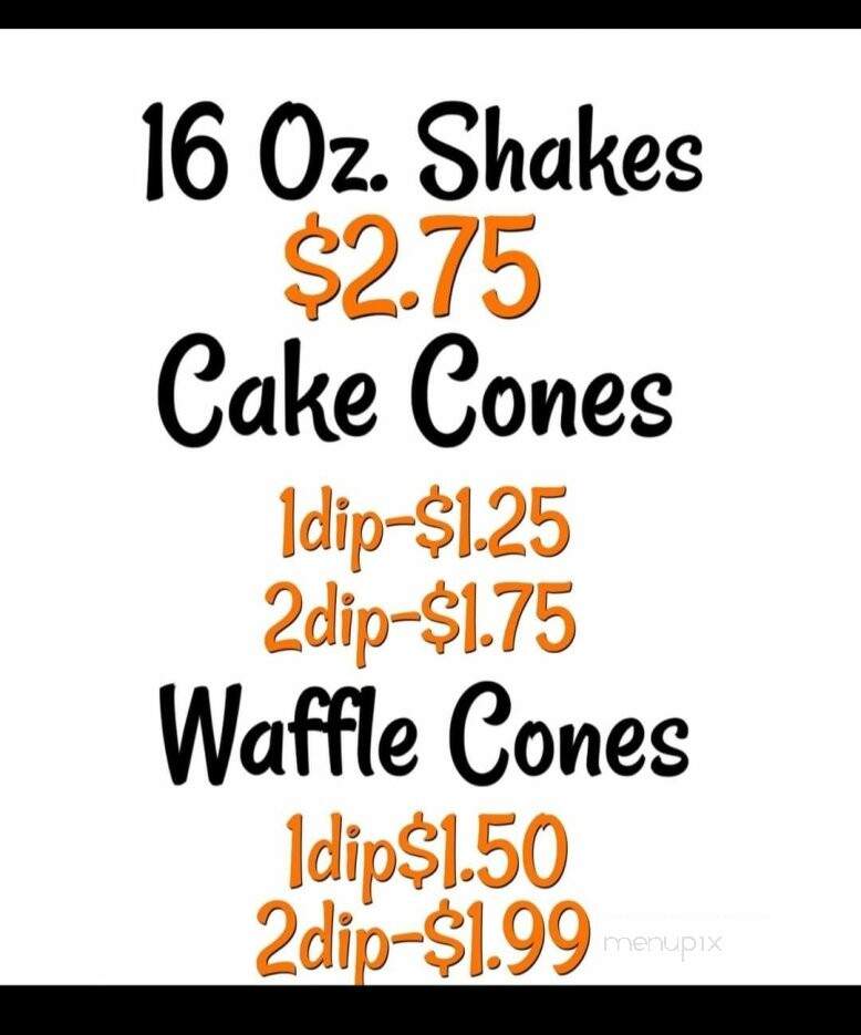 Mark's Place - Coweta, OK menu_pic