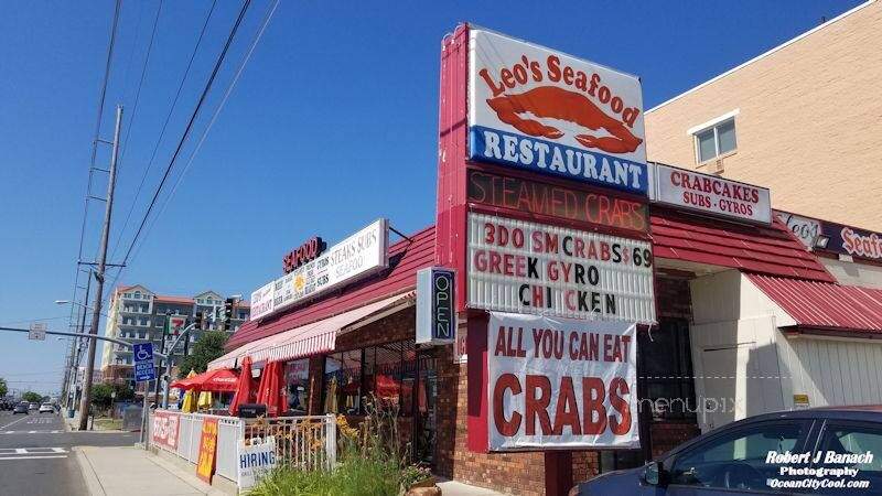 Leo's Subs & Crabs Restaurant - Ocean City, MD menu_pic