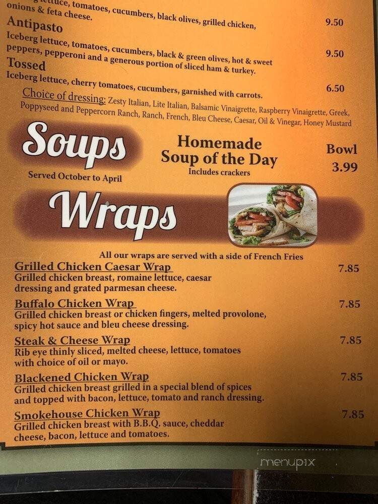 Pizza Delizia Italian Classics - Elma, NY menu_pic