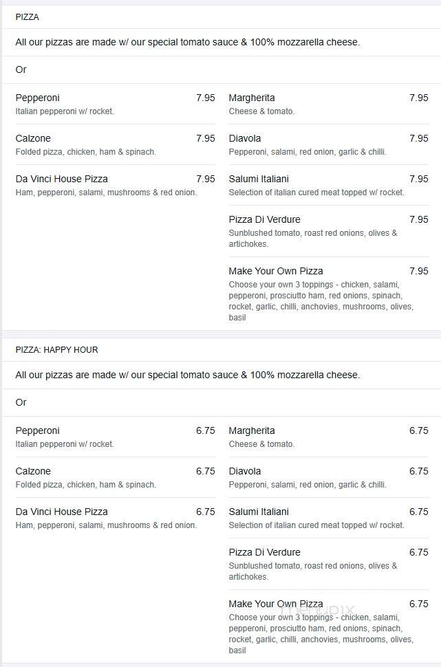 The Firehall Bistro - Pitt Meadows, BC menu_pic