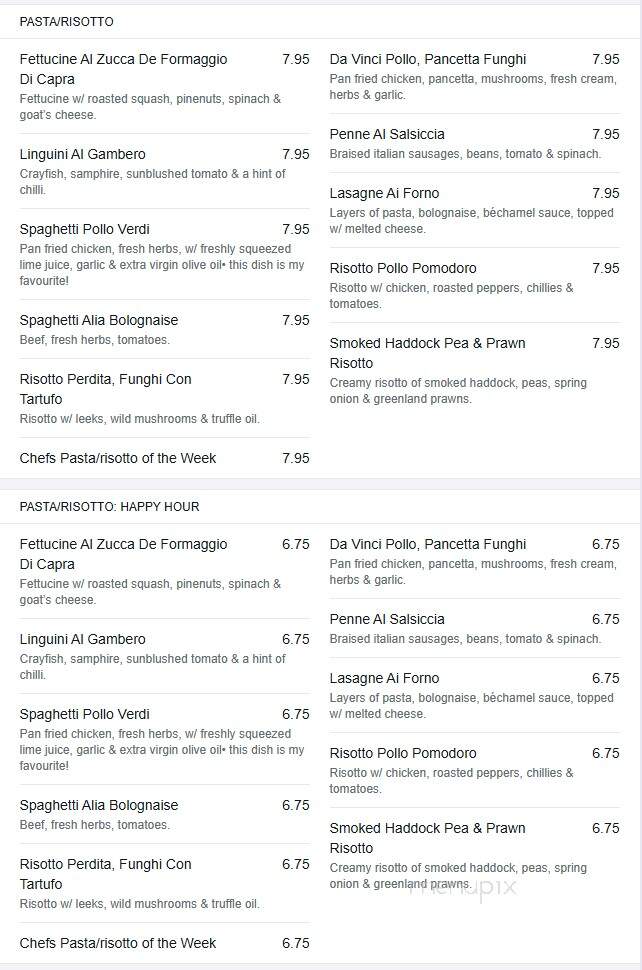 The Firehall Bistro - Pitt Meadows, BC menu_pic