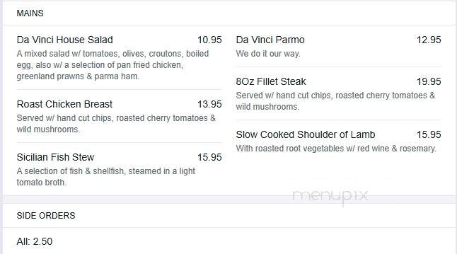 The Firehall Bistro - Pitt Meadows, BC menu_pic