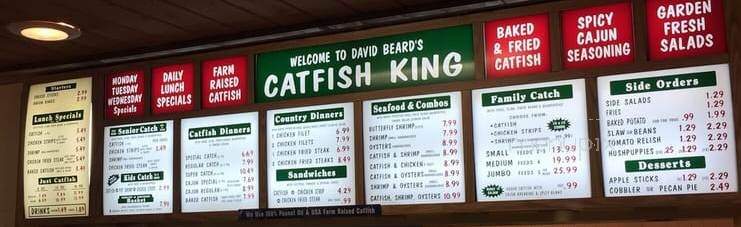 Online Menu of Catfish King Restaurant, Paris, TX