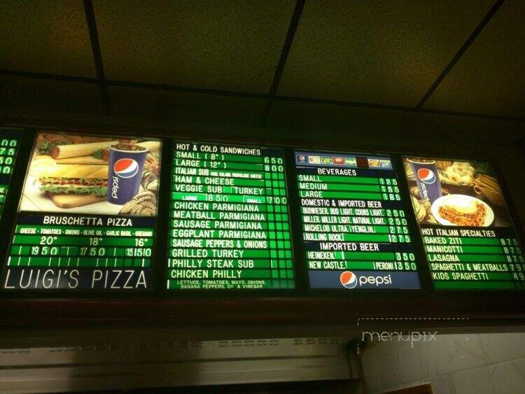 Luigi's Pizza - Morehead City, NC menu_pic