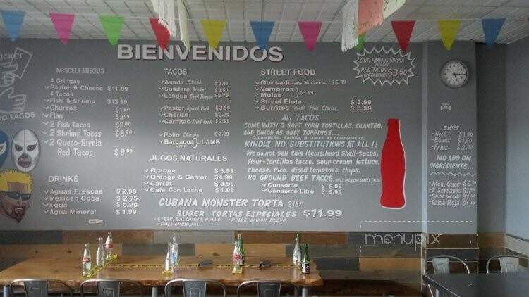 El Papi Real Street Tacos - Temple Hills, MD menu_pic