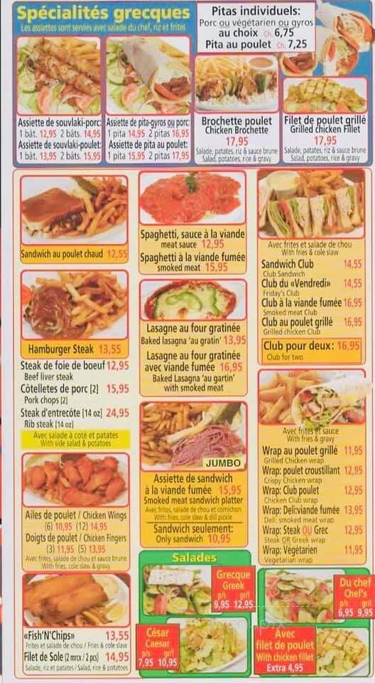 Goodies Restaurant - Hawkesbury, ON menu_pic