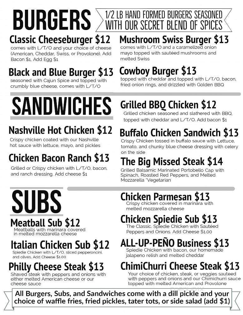 Seabring Inn - Newfield, NY menu_pic