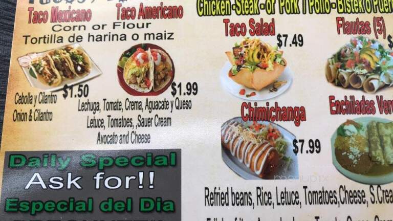 Chile Verde Authentic Mexican Food - Saint Petersburg, FL