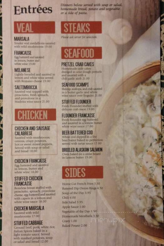 Joseph's - Peckville, PA menu_pic