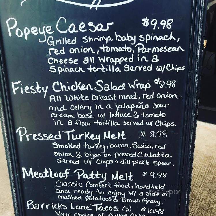 Long Mountain Grill - Rustburg, VA menu_pic