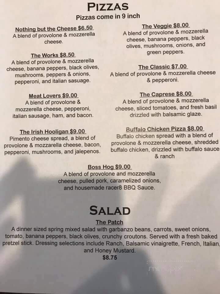 Sophisticated Hound Brewing - Princeton, WV menu_pic