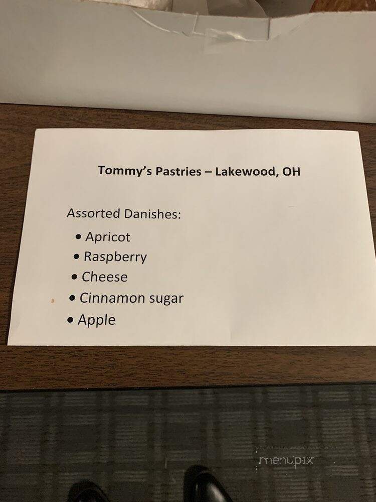 Tommy's Pastries - Lakewood, OH