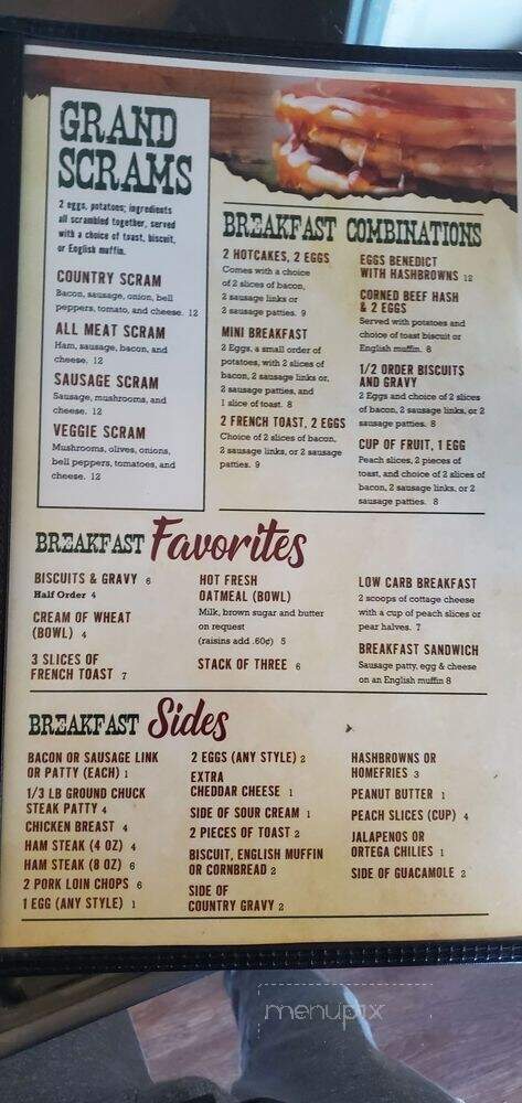 Triple Tree Restaurant - Central Point, OR menu_pic