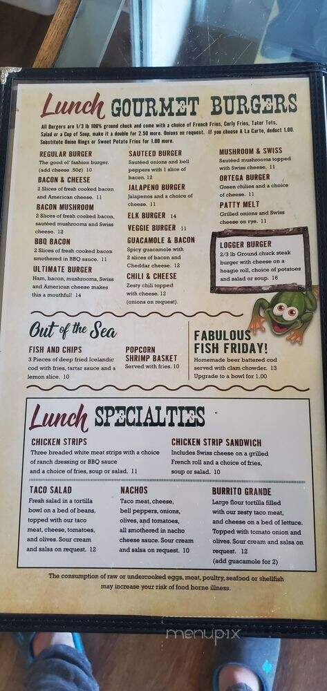 Triple Tree Restaurant - Central Point, OR menu_pic
